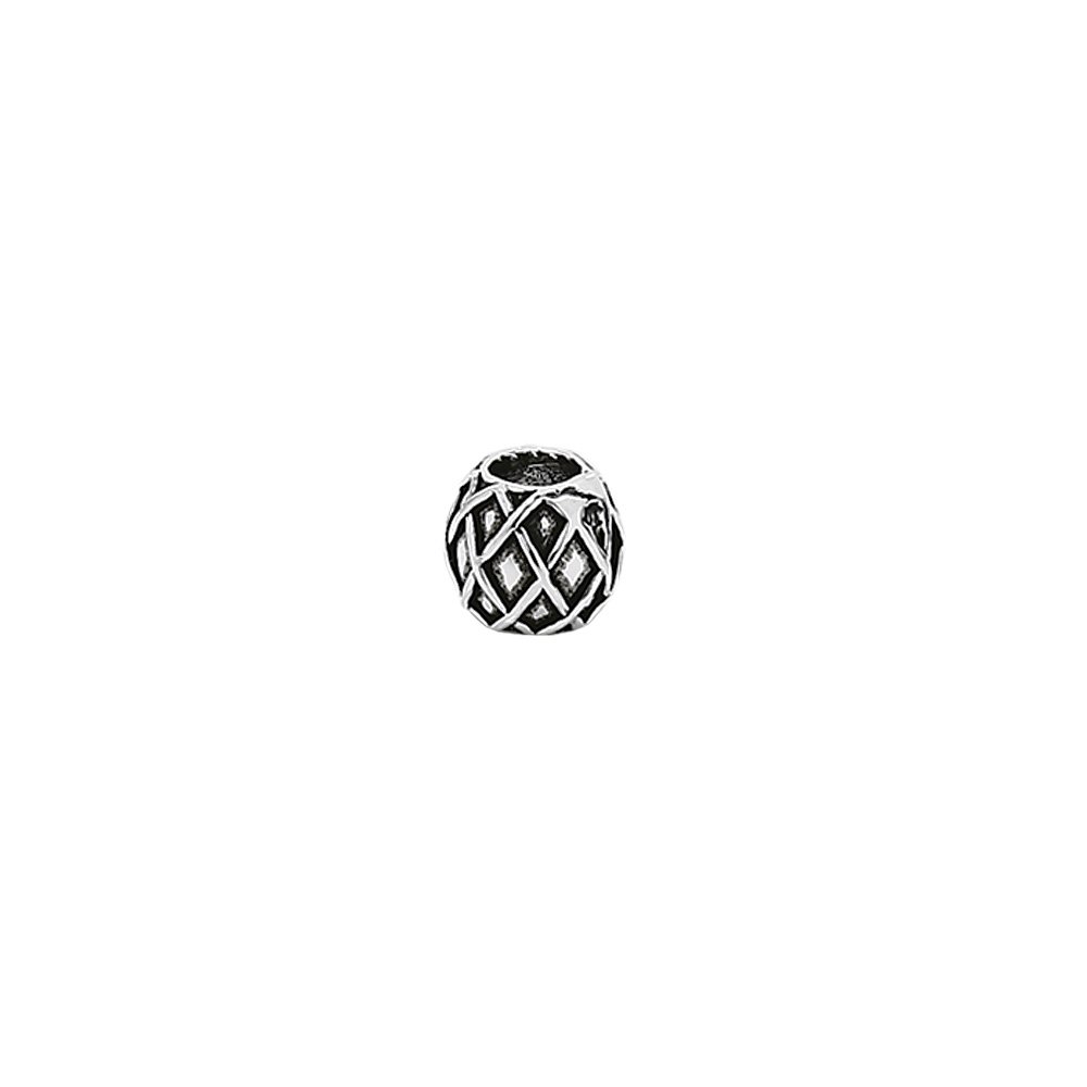 NKlaus 2x 925 STERLING SILVER Celtic Gothic beard bead and hair braid bead Nyi 40337