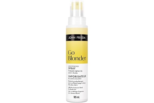 John Frieda Go Blonder Lightening Spray for Gradually Lighter Blonde Hair | Gradually Lightens | Highlights, Lightening, Root