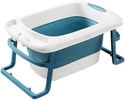 ベビーバスタブ 人気の定番 折りたたみ式ノンスリップ断熱子供用バスバレル バースツールとシャワーカードスロット付き0 15歳の赤ちゃん バスネット付き シングル洗面器