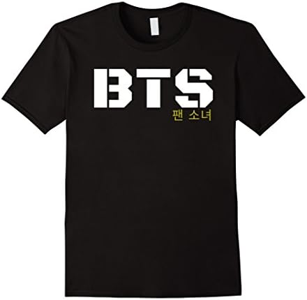 Mens bts shirt 3XL Black