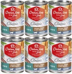 Chicken Soup for the Soul Dog Food Mature Recipe 13 oz Pack of 6