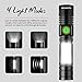 Rechargeable LED Flashlight, Magnetic Flashlight（included Battery), Super Bright Pocket-Sized COB Work Light T6 LED Torch with Clip, Zoomable, Water Resistant, 4 Modes for Camping Hiking