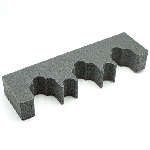 Foam Gun Rack for Three Guns Universal Rifle Barrel Rest with