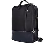 Mens 3 in 1 Backpack Briefcase Shoulder Bag