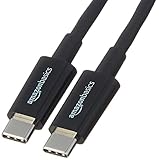 AmazonBasics USB Type-C to USB Type-C 2.0 Charger Cable - 9 Feet (2.7 Meters) - Black