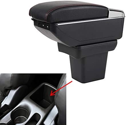 Klhzbm Car Interior Parts Center Console Armrest Box, for Nissan Kicks 2016 2017 2018 Auto Armrests Storage with USB