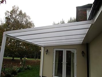 Diy Carport Patio Cover Canopy 5 5m Wide X 2 6m Projection