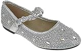 SHOEDEZIGNS FU 037 KM Little Girls Rhinestone