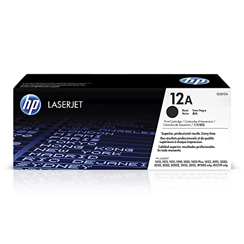 HP 12A Schwarz Original HP LaserJet Tonerkartusche