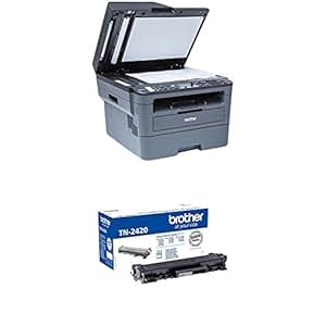 Brother MFCL2710DW - Impresora multifunción láser monocromo con fax e