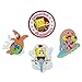 100pcs Spongebob Squarepants Stickers Set Cartoon Sticker Decals for Water Bottle Laptop Cellphone Bicycle Motorcycle Car Bumper Luggage Travel Case. Etc (Spongebob Squarepants)