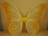 Gold Butterfly Fairy Costume Wings 18