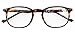 Eyekepper Retro Reading Glasses for Women Reading +2.00 Tortoise Frame Mens Readers Eyeglasses