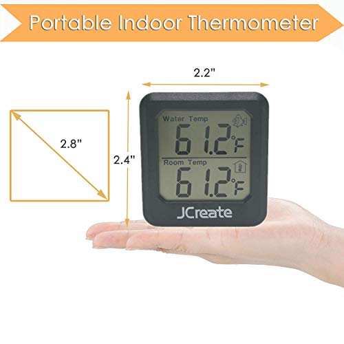 4 Capetsma+Aquarium+Thermometer+Temperature+simultaneously