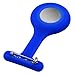 LE Nurses Brooch Silicone Rubber Tunic Fob Watch Blue