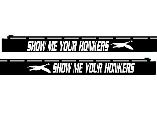 Waterfowl Decals Shotgun Barrel Decal - Show Me Your Honkers SBD002