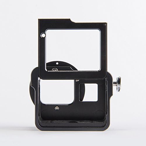 Forever100 New Patent Gopro Hero 5 Aluminum Case Housing with Rear Cover Protection
