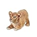 Collections Etc Lion Cub Animal Garden Statues - Realistic Textured Hand-Painted Figurine for Yard or Any Room in Home