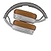 Skullcandy Crusher Bluetooth Wireless Over-Ear Headphone with Microphone, Noise Isolating Memory Foam Gray/Tan (Renewed)