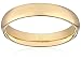 Women's 14k Yellow Gold 4mm Comfort Fit Plain Wedding Band
