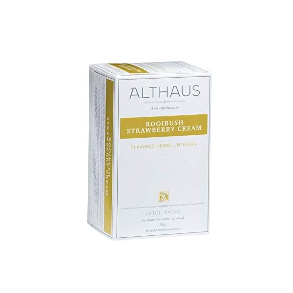 Althaus Tee ROOIBOS VANILLA 20 x 1,75g â BIO Rooibush / Rooibos / Rooibuschtee mit Vanillegeschmack im klassischen Teeaufgussbeutel â DELI PACK – Bild 4