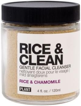 PLANT - All Natural RICE &amp; CLEAN Gentle Facial Cleanser