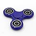 Mizzuco Tri-Spinner Fidget  Stress Reducer  Ultra Fast Bearings Finger Toy, Blue/Black