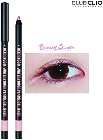 Amazon Com Clio Gelpresso Waterproof Pencil Gel Eyeliner Bloody Edition 13 Bloody Sweet Eye Liners Beauty