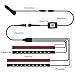 AUXITO Car LED Strip Lights, Multi-Coloured Music Car Interior Lights Under Dash Lighting Kit, RF Remote with 16 Fix Colors and APP Control, Sound Active Function (DC 12V)thumb 4