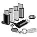 IPEAK USB Type C Adapter, USB-C Male to Micro USB Female Connector with Keychain Converter Charger Fit Samsung Galaxy S9 S8 Plus S8+ Note 9 8 LG G5 G6 V20 V30 Google Pixel 2 XL Nexus 6P MacBook 5 Pack