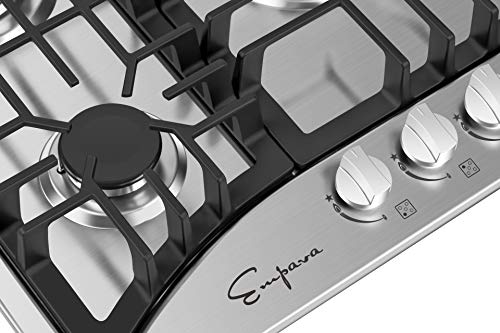 Empava-30-5-Italy-Sabaf-Burners-Gas-Stove-Cooktop-Stainless-Steel-EMPV-30GC5B70C-30-Inch