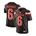 VF Cleveland Browns #6 Baker Mayfield Brown Home Limited Stitch Jersey