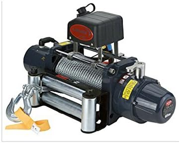 Sunny New Universal TDS-6.5 6500lb Pound Electric Recovery Winch 12V Steel Cable Rope