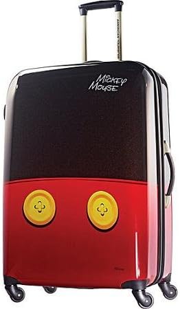 Amazon ディズニー Disney ミッキーマウス アメリカンツーリスター スーツケースブランド アメリカン ハード ラゲージ 旅行 スーツケース バッグ 鞄 50 8cm X 32 5cm X 77 5cm 並行輸入品 シューズ バッグ