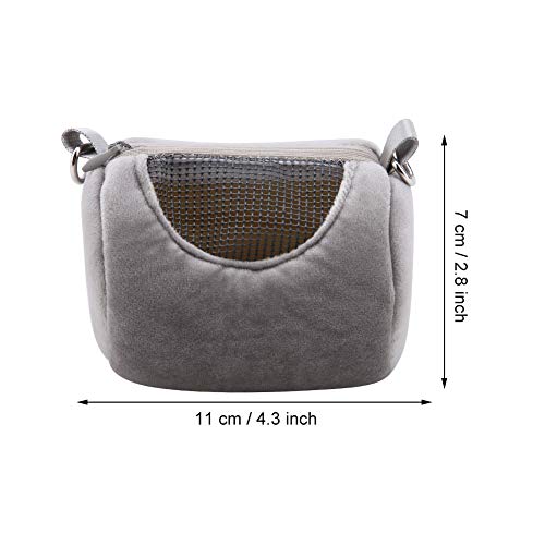 image for TOPINCN Pet Out Backpack Breathable Pet Small Animal Carrier Hamster T