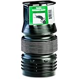 Flex-Drain ADP53202 Downspout Adaptor, Landscaping Drain Pipe Adapter 2 by 3 by 4-Inch,Black