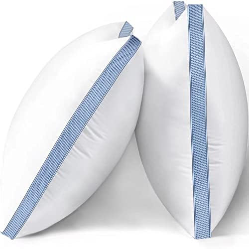 Mislili Pillows, Standard Size Pillows for Sleeping, 2 Pack Pillows for