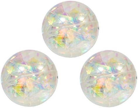 LIGHTS UP! Water-Filled Bouncy Balls which spark light when they bounce! Frozen-Inspired Colors