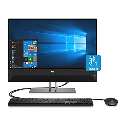 HP Pavilion 24-xa0057c 23.8-inch Full HD Touchscreen Intel Core i5+ 8400T 12GB 1TB HDD+16GB Intel Optane All in One PC (Renewed)