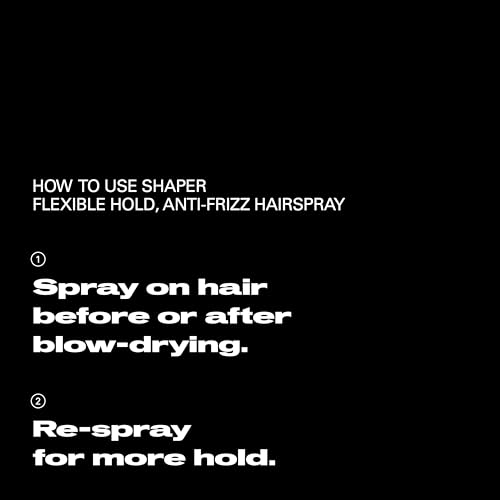 Sebastian Professional Shaper Classic Hairspray, 80 VOC% | Flexible to Medium Hold | Brushable with Control | Packaging May Vary