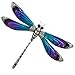 Dragonfly Metal Wall Decor – 3D Design - Hand Painted in Bright Colors - Large Size – 19 ½” x 14 ½” – Nature Inspired Home Decoration - Indoor or Outdoor Décor - Wall Art Hanging