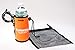 Yakuzzi Kayak Drink/Cup Holder, Accessories for Kayaks and Canoes (Orange)