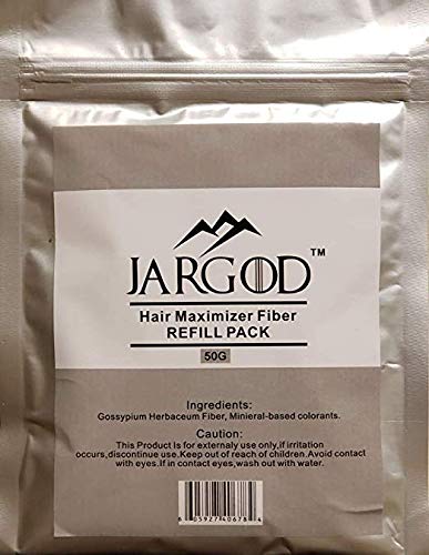 50 Gram JARGOD Hair Building Fibers - Refill Your Existing Fiber Bottle - Hair Filler Fibers - Hair Loss Concealer For Thinning Hair (Blonde)