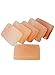 JIC Gem Clearance 3 Pcs Himalayan Salt Soap Bars Natural Deodorant Dead Skin Massage Bars Rocksalt Crystal Bar for Whole Body