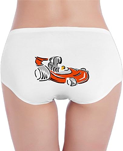 Red Racer Funny Pure Cotton Piece Forming Traceless\r\n Hipsters
