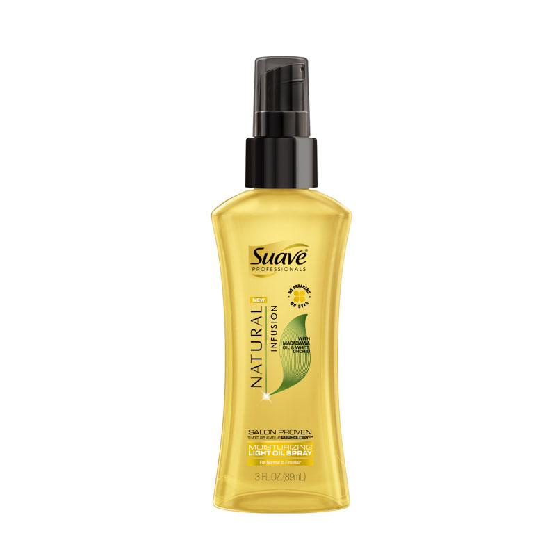 Suave Professionals Light Oil Spray, Natural Infusion