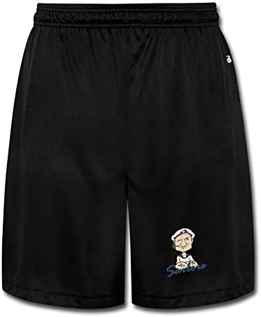 Men Sailor Short Pants Yoga Shorts Cool