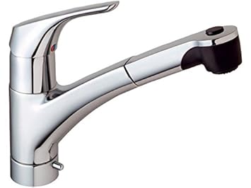 Ideal Standard B5348AA Spültischarmatur CeraSprint chrom mit herausziehbare Handbrause und Geräteventil
