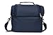 Adult Insulated Lunch Bag by UrbanFlex – Reusable, Dual Zipper Ultra Insulated Compartments for Hot & Cold, Mesh Pockets, Shoulder Strap –Cooler for Travel, School, Camping, Outings(Navy Blue)
