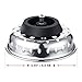2 PCS Kitchen Sink Strainer Drain Strainer Stopper- Replacement for Standard Drains (3-1/2 Inch), 304 Stainless Steel Sink Basket Strainer with Rubber Stopper by Baban